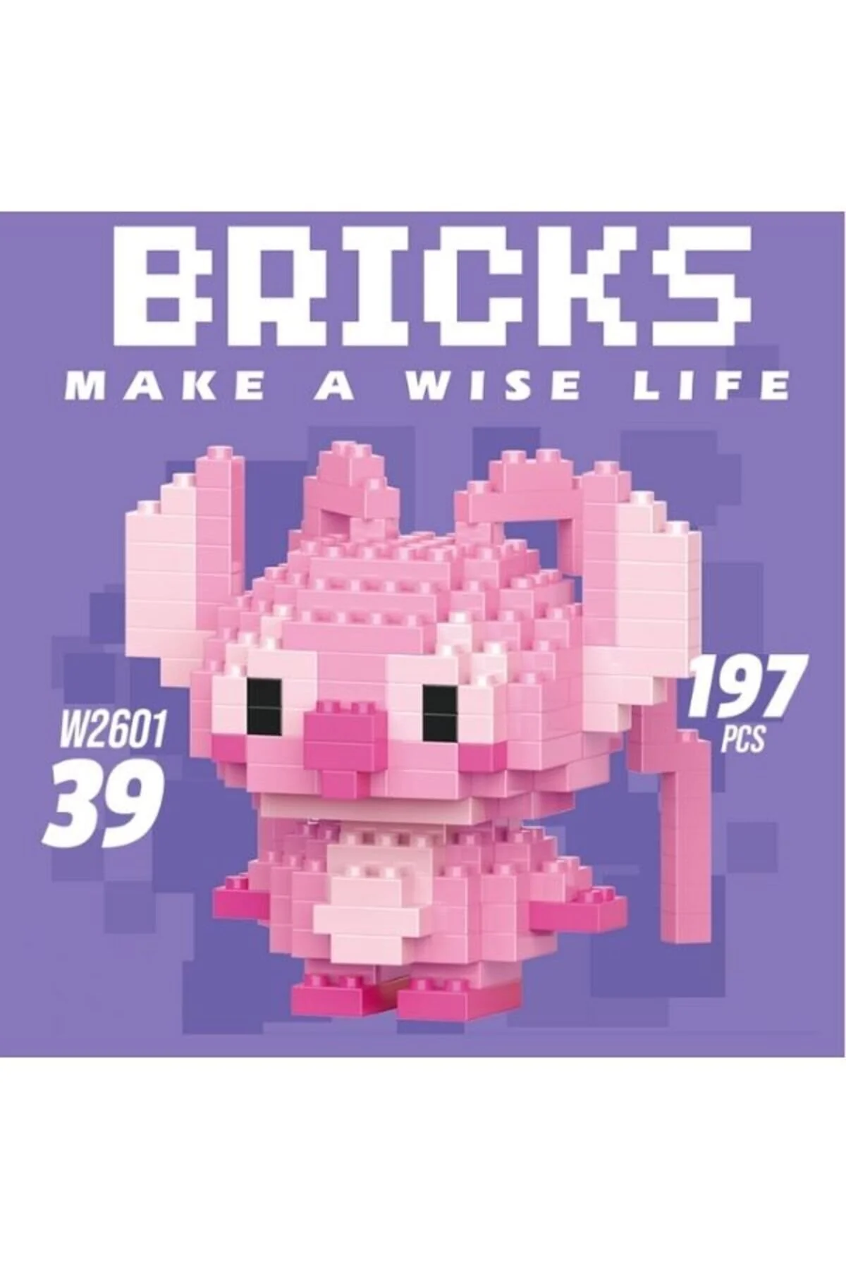 Buıldıng Block Stıch Pembe